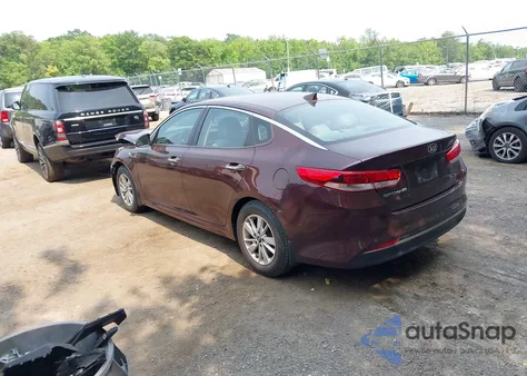 2018 Kia Optima Lx из США, поврежденный, VIN 5XXGT4L36JG185545